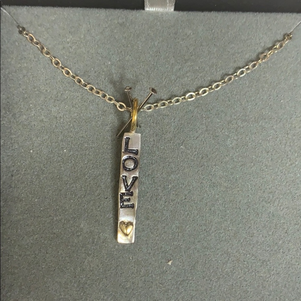 Sterling Silver Love Necklace